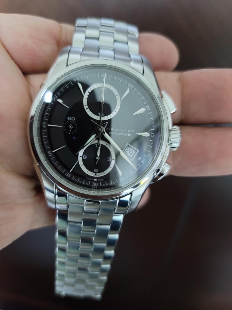 해밀턴 재즈마스터 크로노백화점구매정품