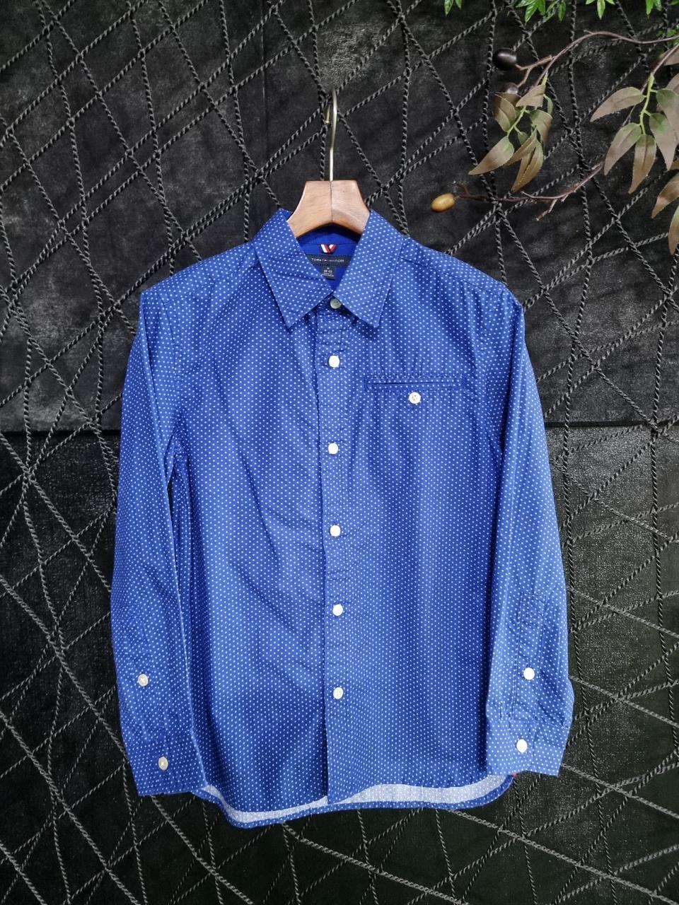 타미힐피거 아동 도트셔츠