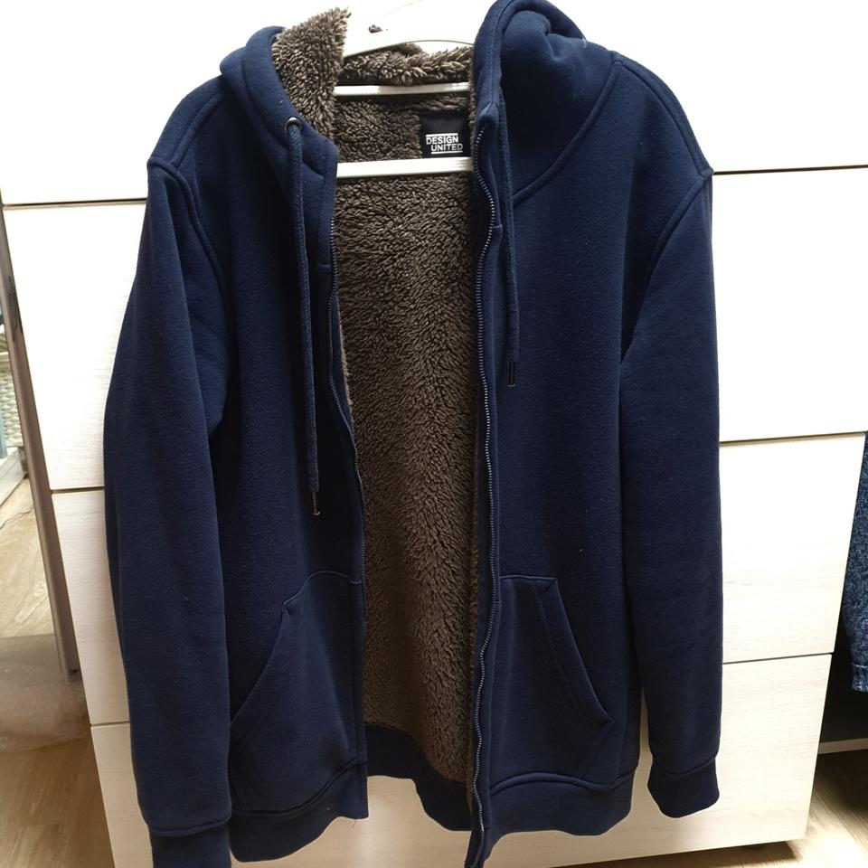 디자인유나이티드 양털 후드집업