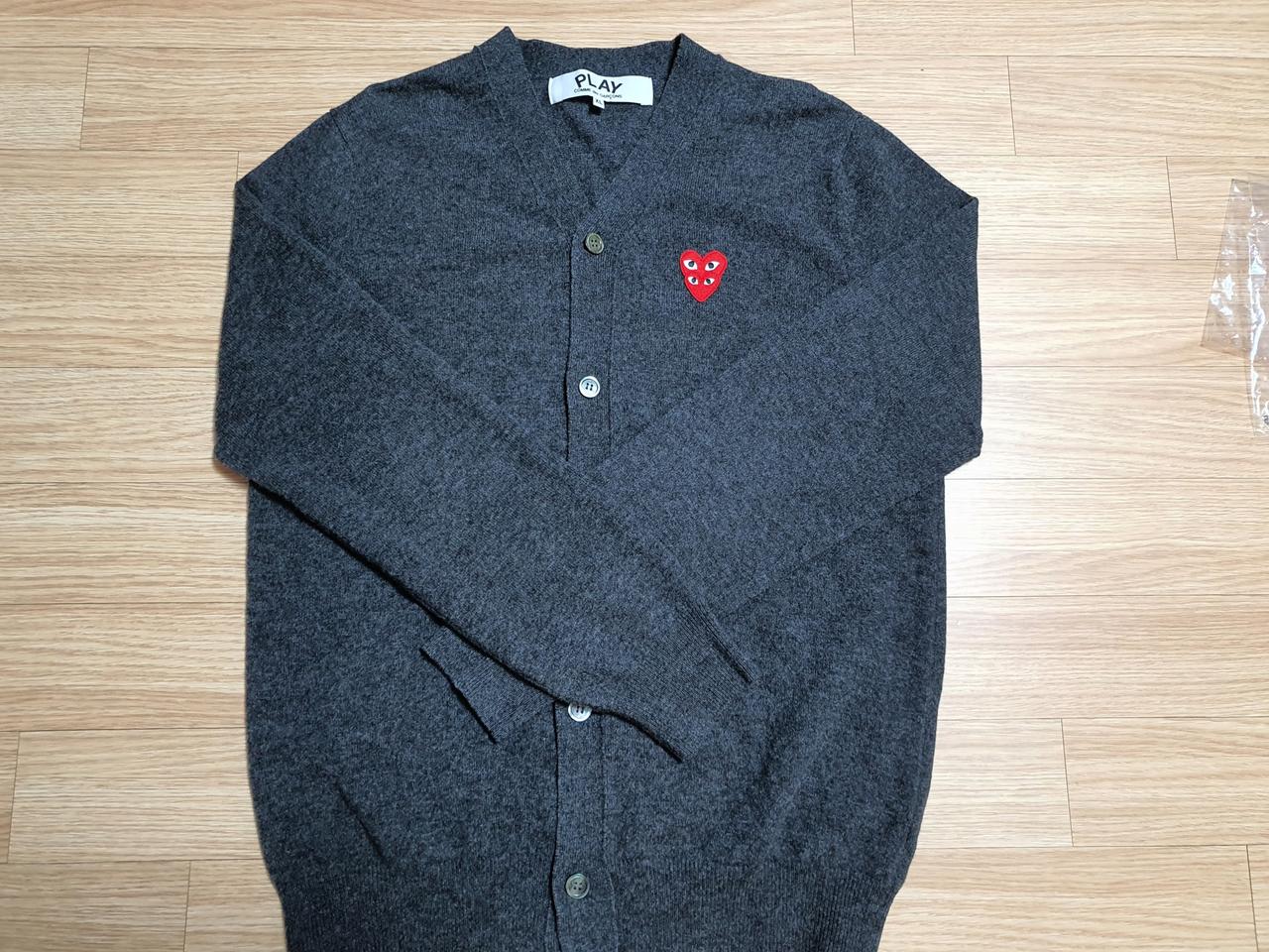 [XL]꼼데가르송 신살 남성가디건 급처판매합니다(꿀매)