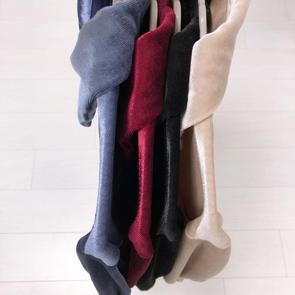 기본핏 벨벳 블라우스(블루)44반~55반