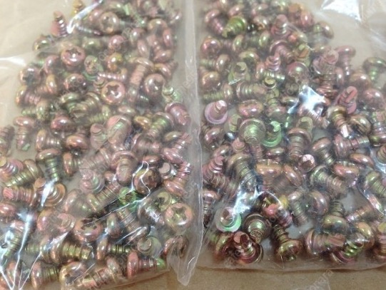 둥근머리 탭핑 스크류 나사 피스 4x6 500개