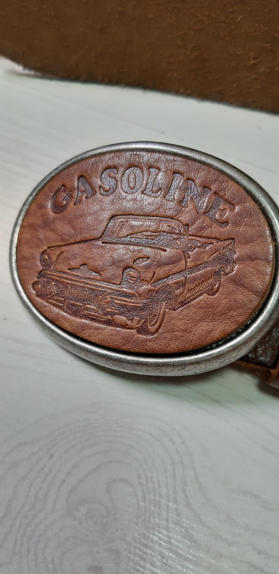 가솔린빠클 가죽벨트(32~35인치)