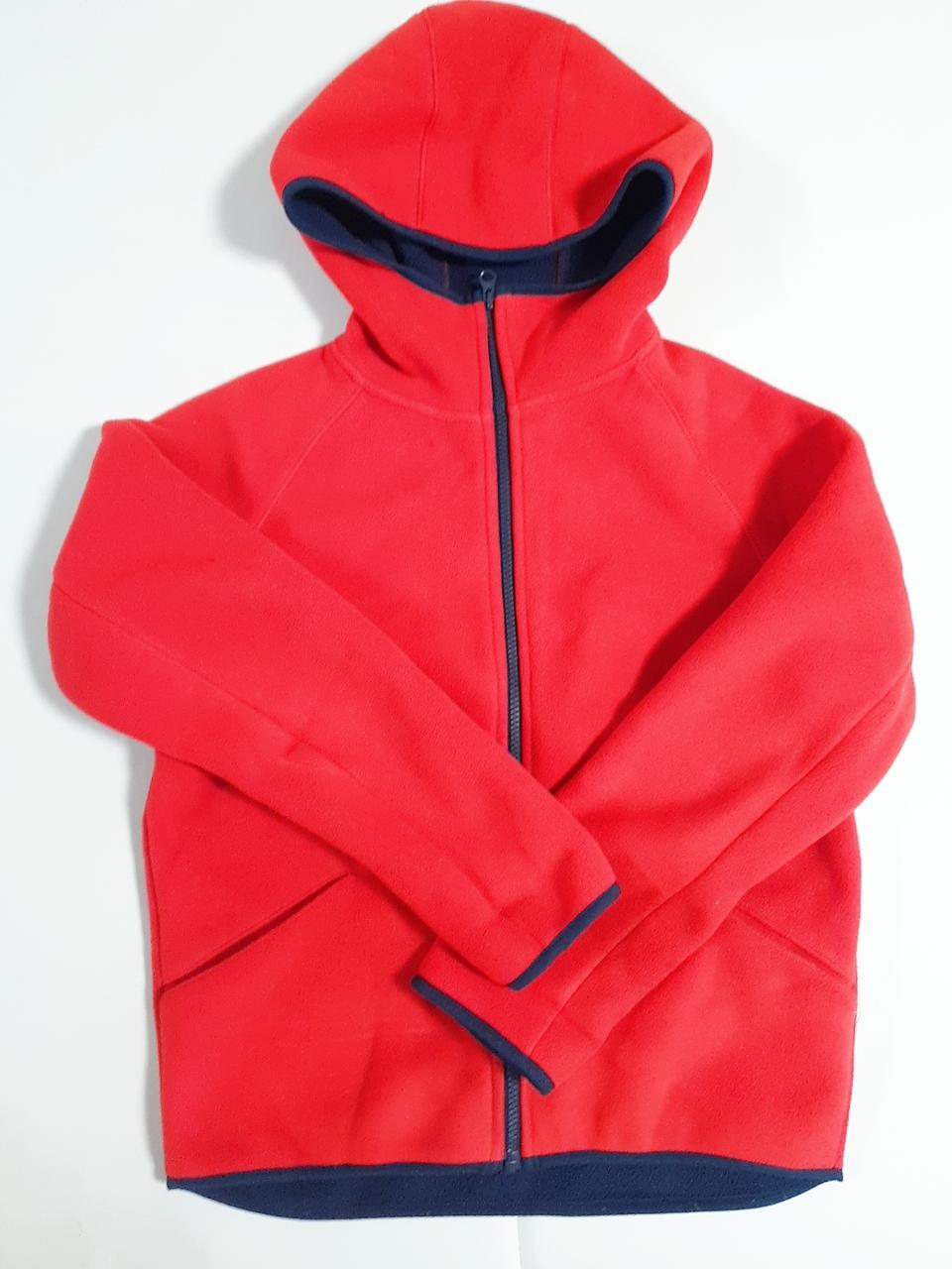 후드 후리스 상의 점퍼 자켓