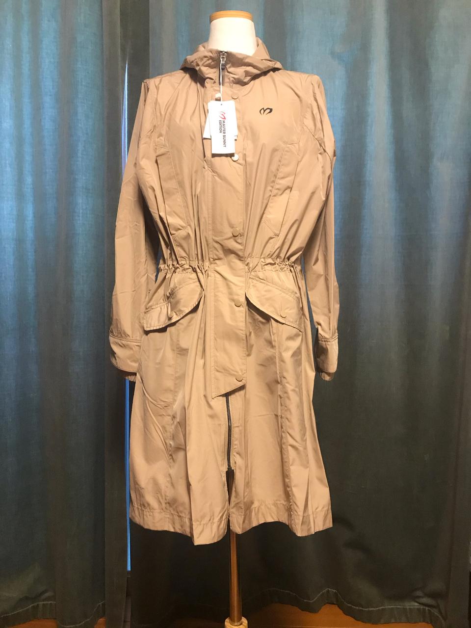 마스터바니여성로고테이핑롱스트링방풍점퍼1