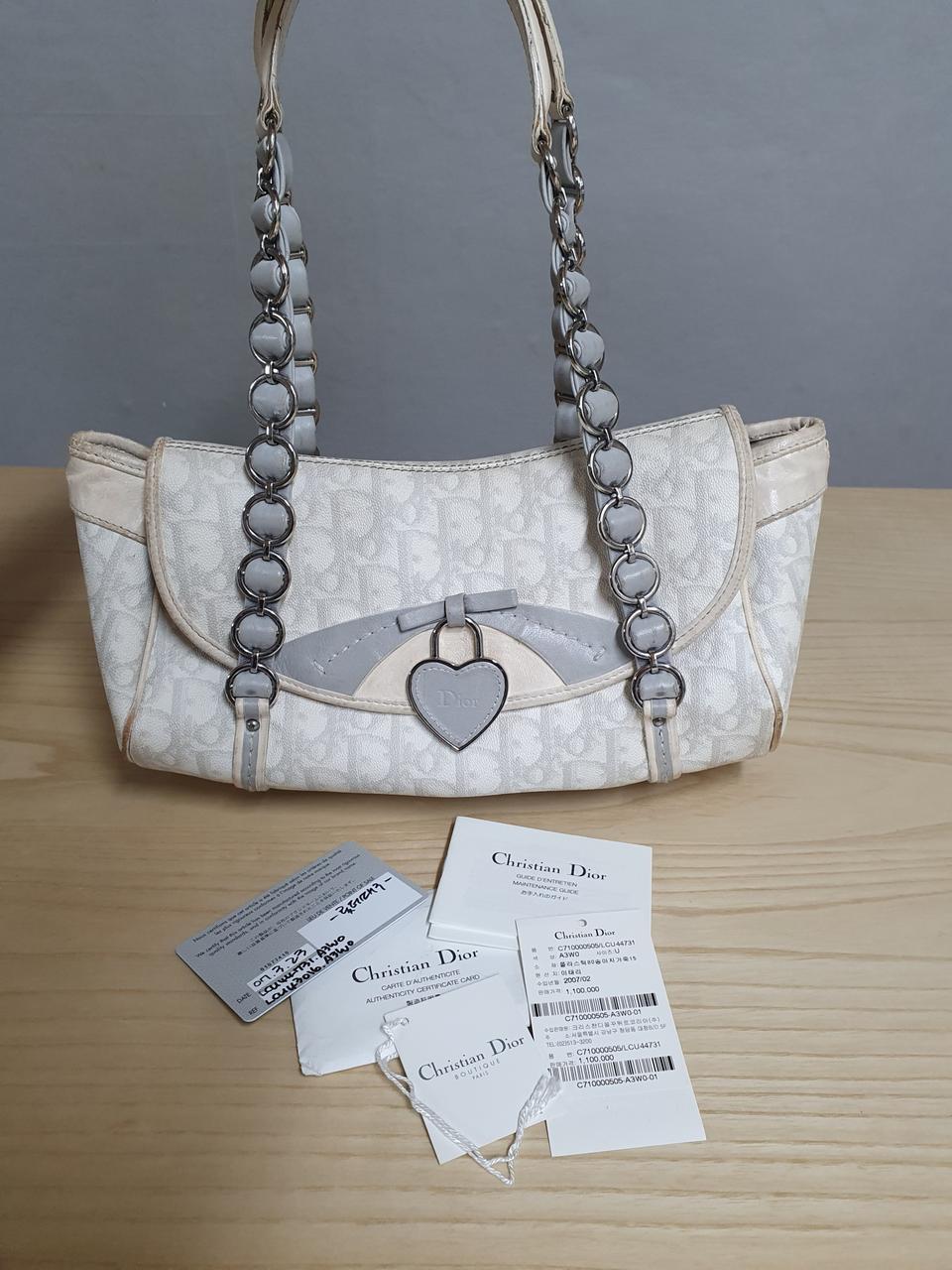 디올 오블리크 숄더백