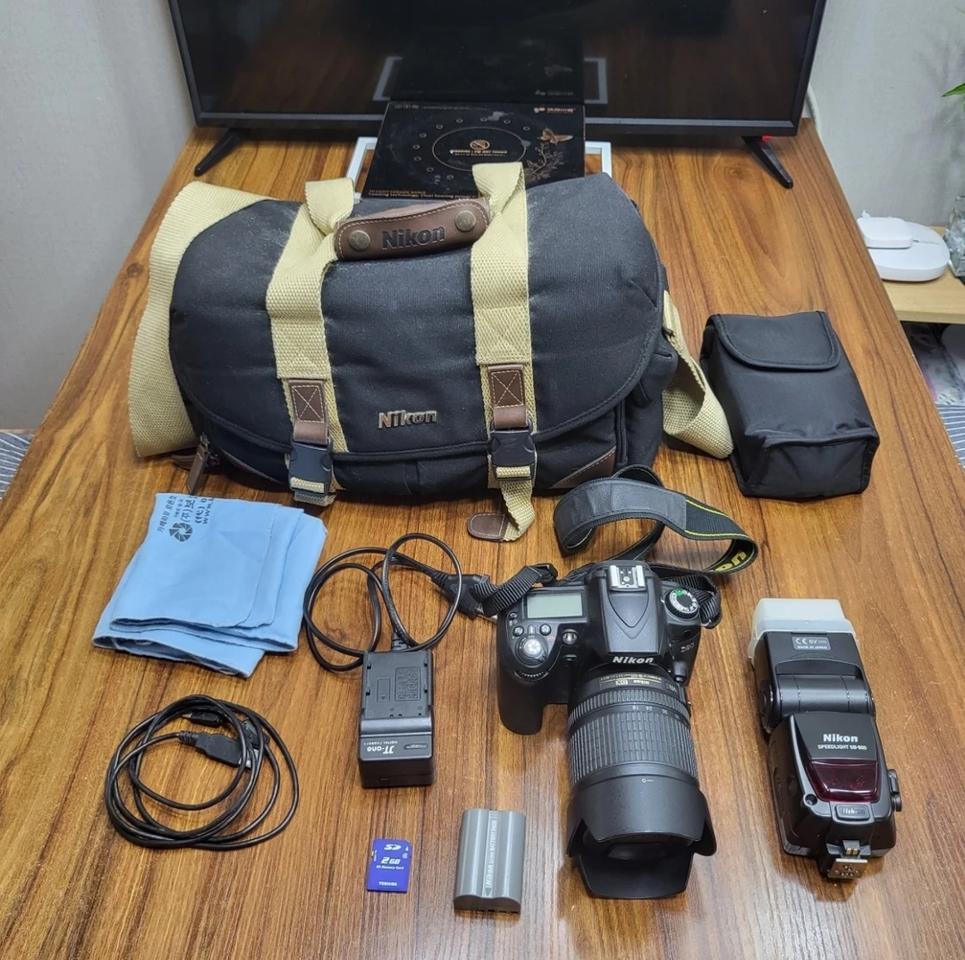 니콘 D90 DSLR 카메라 세트