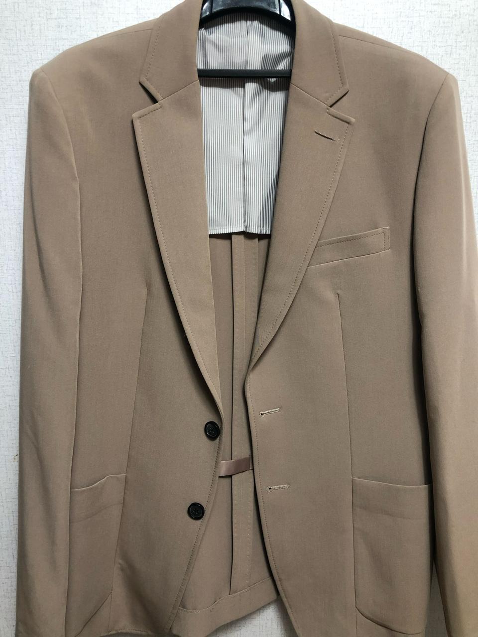 지오송지오 핑크베이지 블레이저 XL