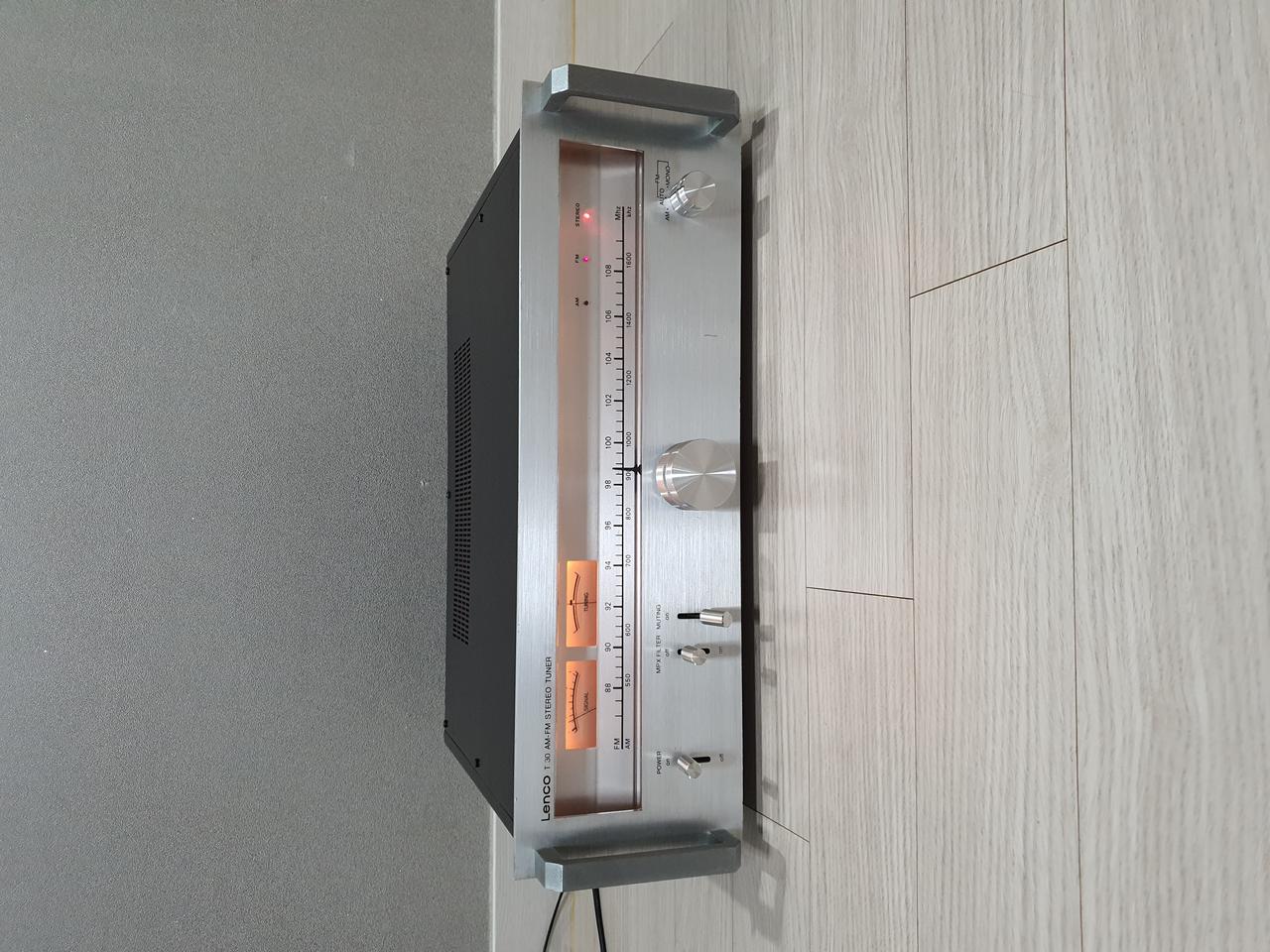 스위스 LENCO 사의 빈티지 아날로그 튜너 T-30 = 풀오버홀