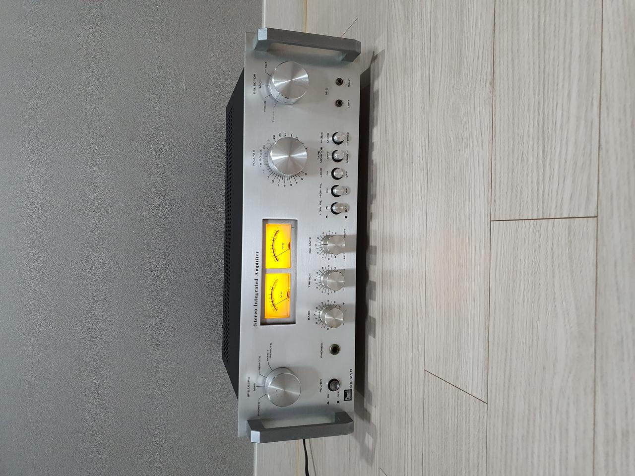 천일사 아날로그 인티엠프 SA-210 === 풀 오버홀