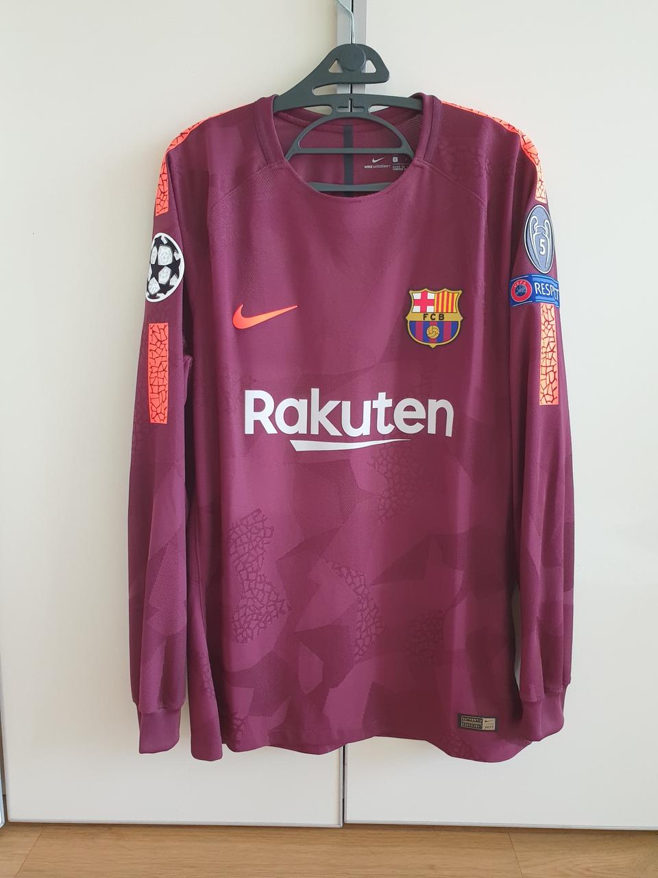 17-18 바르셀로나 써드 긴팔 지급용, #10 메시
