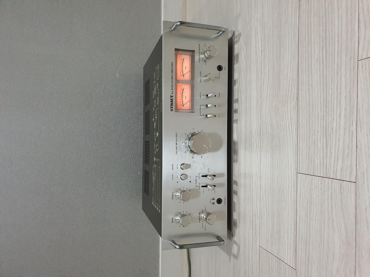 스트라우트 명기 인티엠프 KA-9009 === 풀 오버홀 === 2