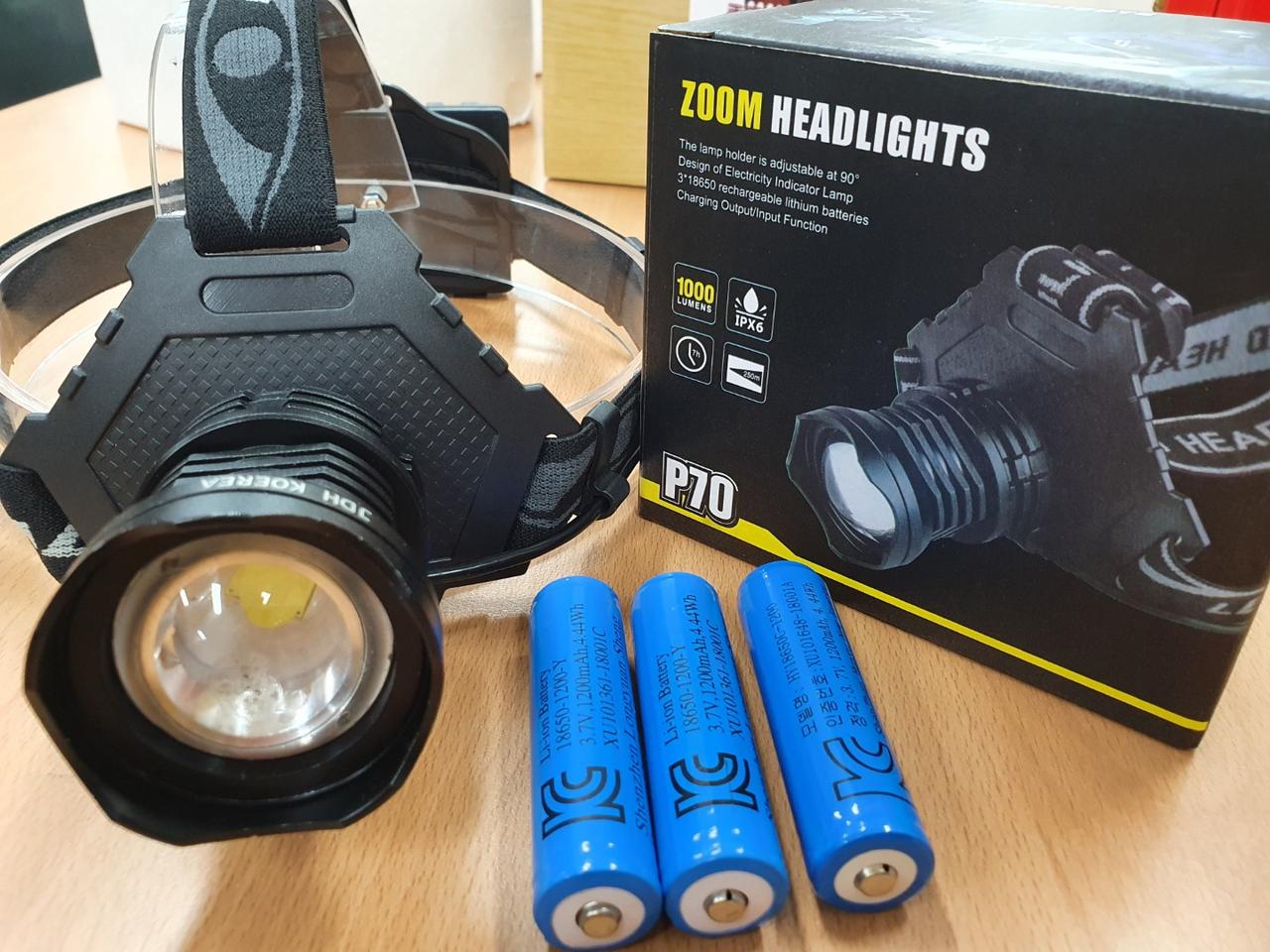 새상품)XHP70 헤드랜턴 풀세트