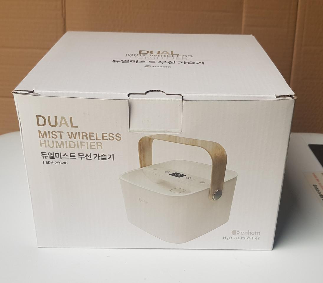 테스트만 해본 듀얼미스트 무선가습기