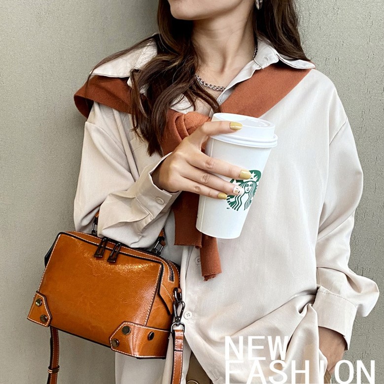 무배새제품) 천연소가죽 오일지 크로스&토트백 격식있는 선물