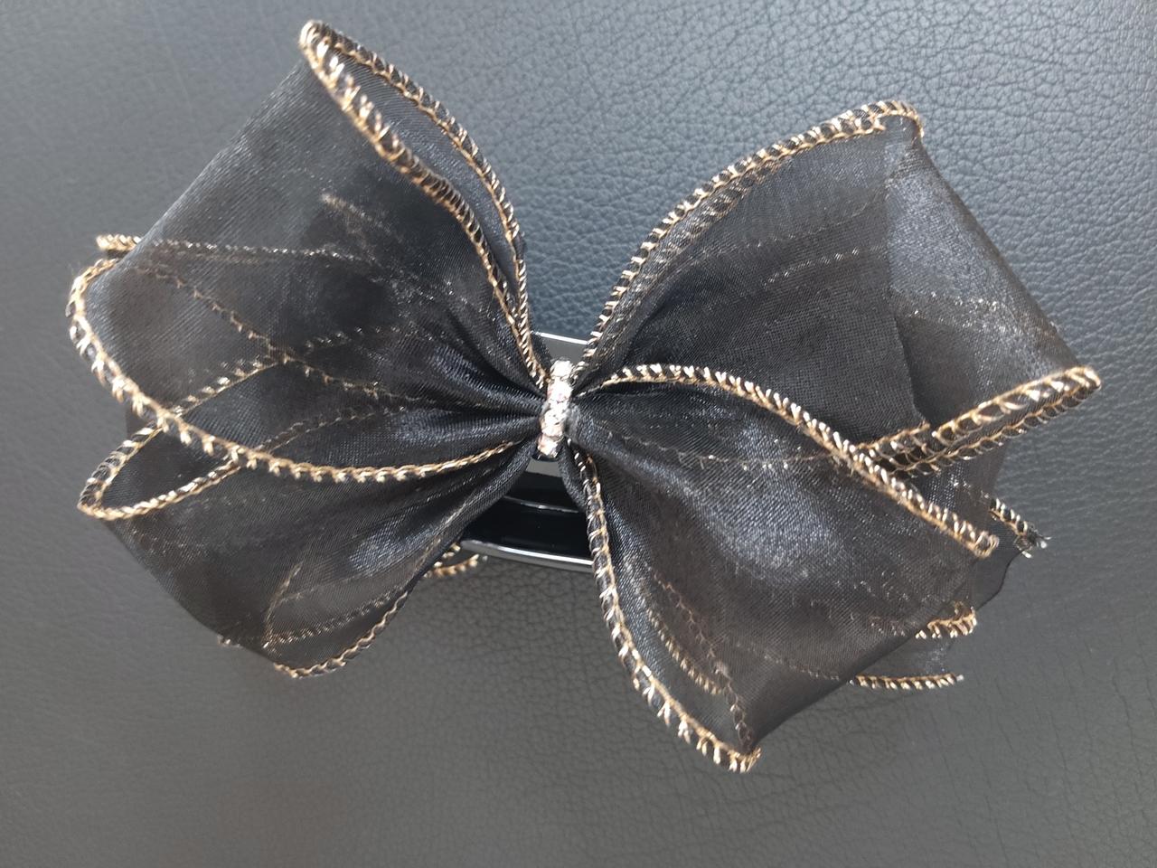 서효림 왕리본 집게핀 국산핸드메이드 올리머리