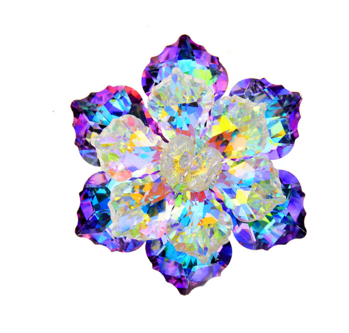 크리스탈 반짝브로치