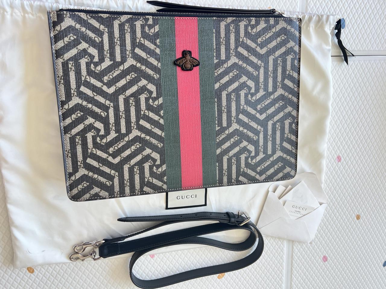 구찌 칼레이도 웹 크로스백or클러치백(정품)