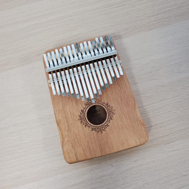 17음계 마호가니 나무 칼림바