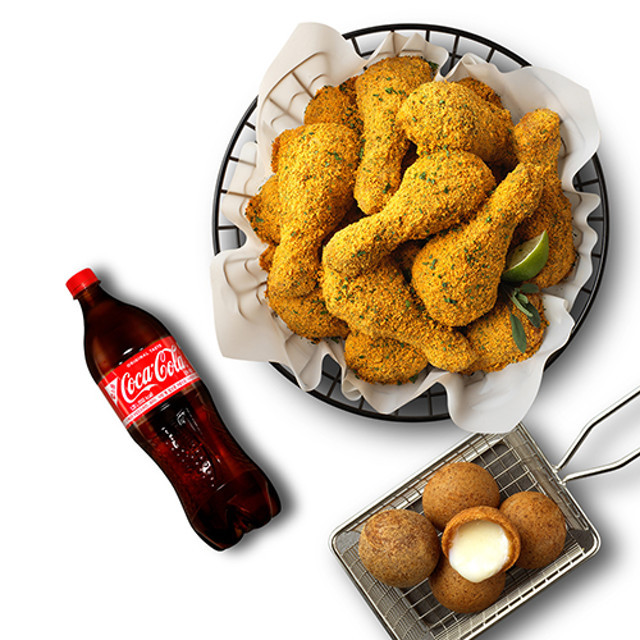 BHC치킨 뿌링클 + 치즈볼 + 콜라1.25L 기프티콘 판매합니다