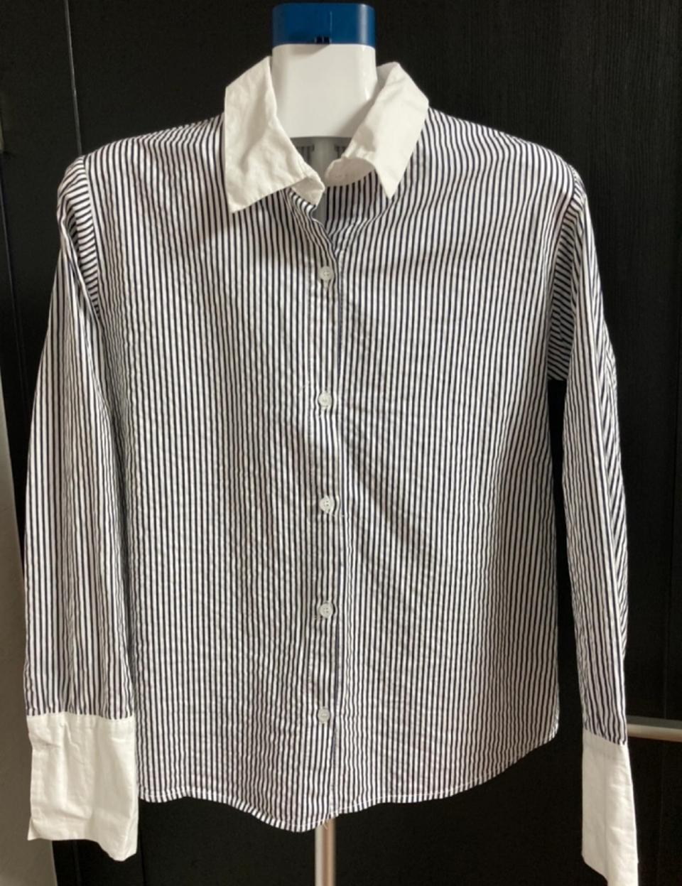 [거의새것] 스트라이프 셔츠