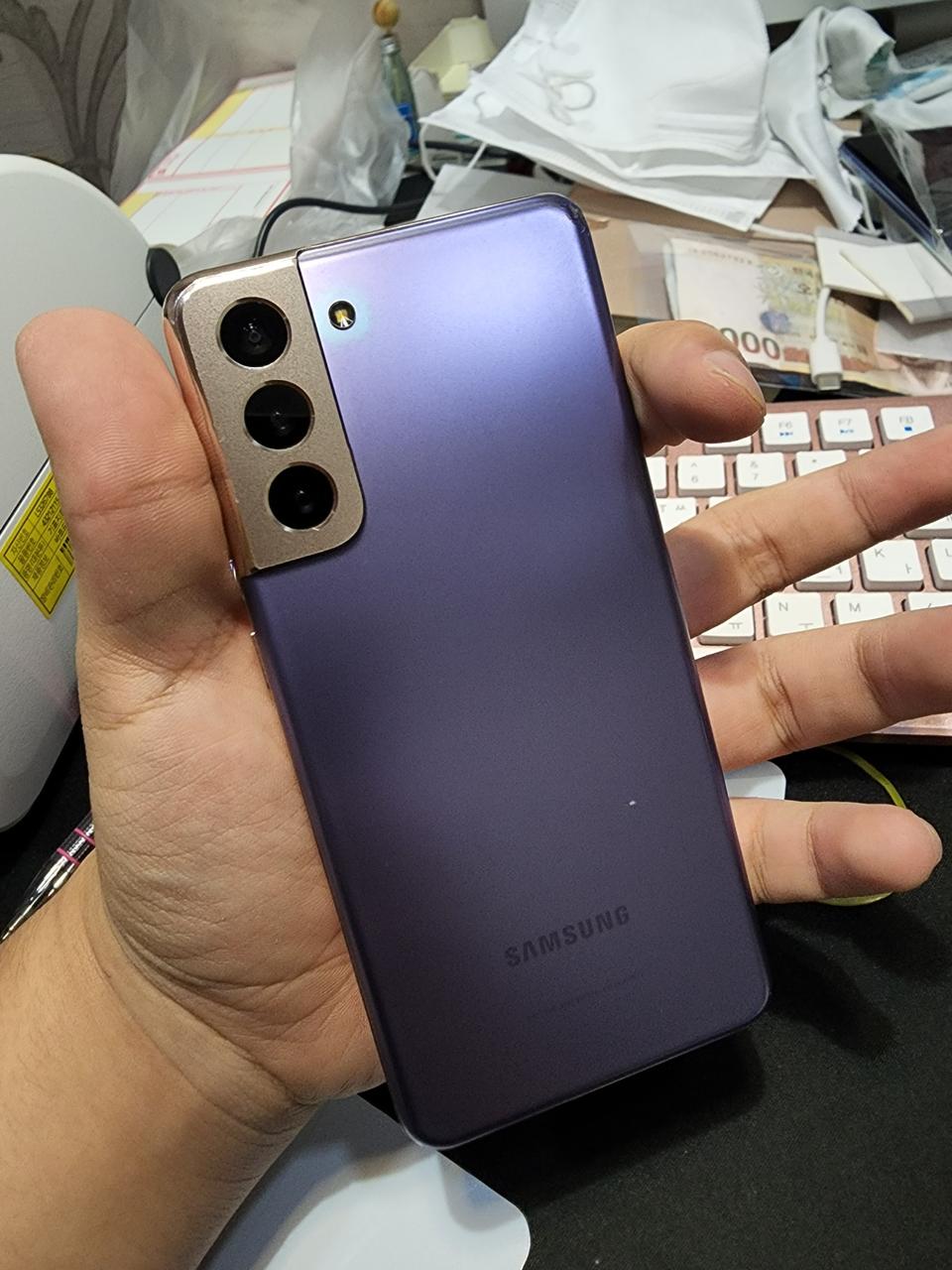 갤럭시s21 무잔상 정상해지 판매합니다.