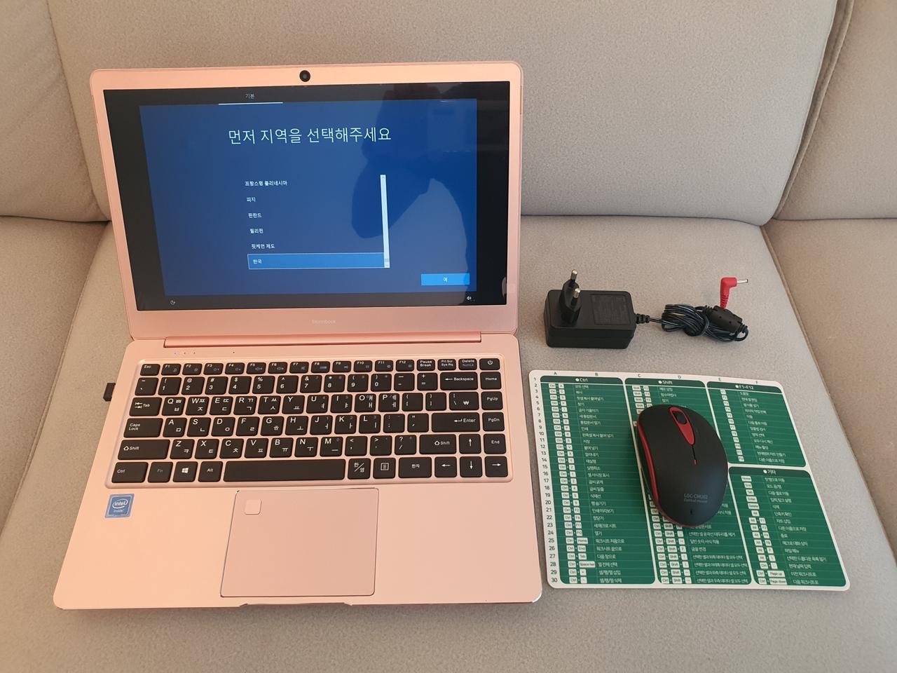 아이뮤즈 스톰북 노트북 14 4GB 64GB 아폴로 로즈골드