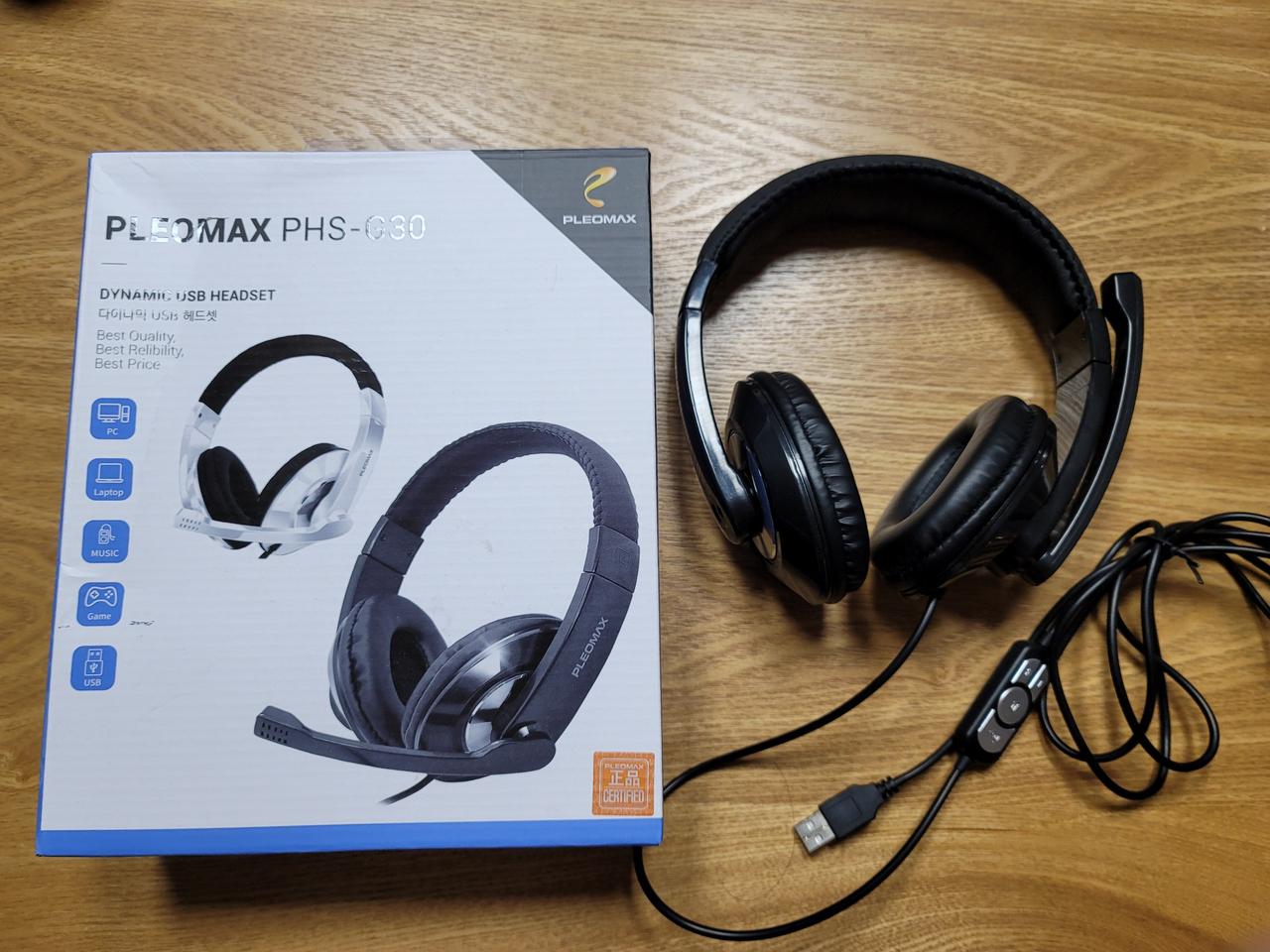새거)플래오맥스 헤드셋
