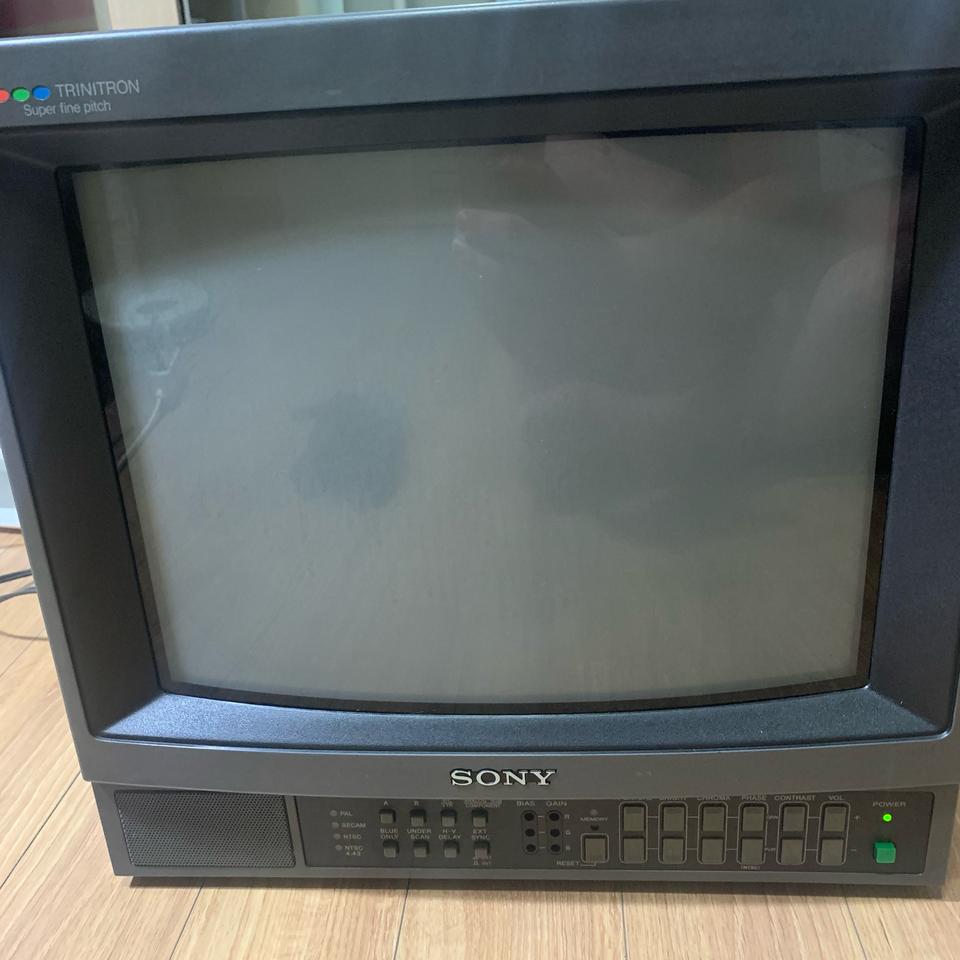 Sony 소니 모니터+변압기(트랜스)포함 / 방모 방송용모니터 +