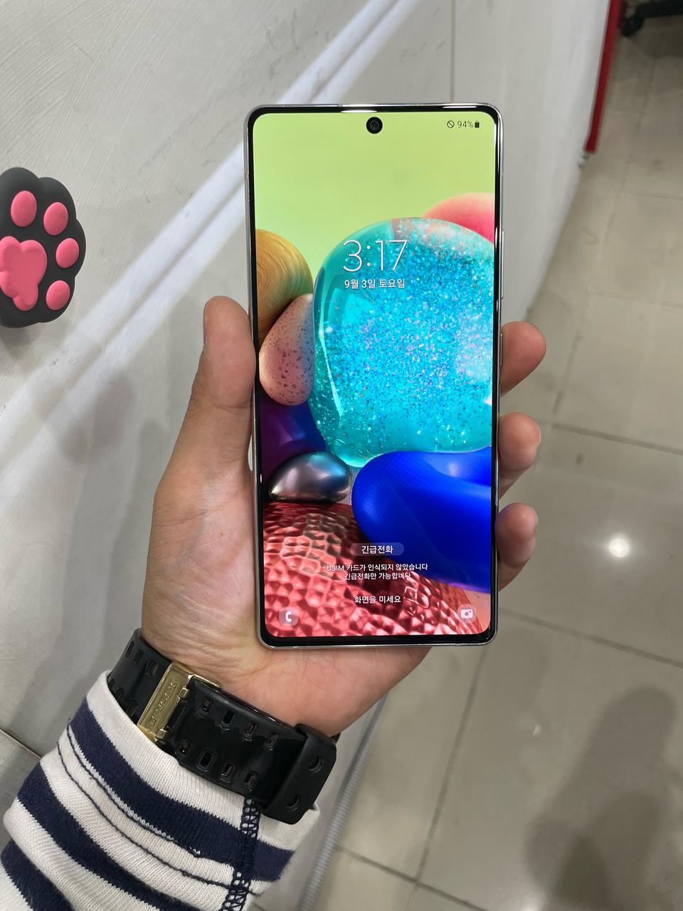 [순천중고폰]갤럭시퀀텀(128GB 실버)판매합니다