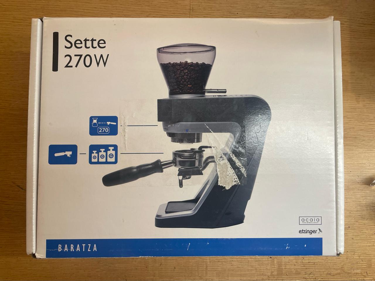 바라짜 세테 270w /baratza sette 270w  커피그라인더