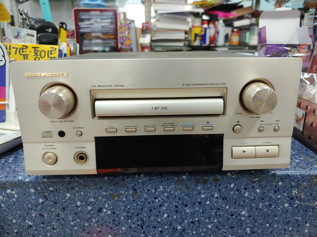 마란츠 cr700리시버입니다.