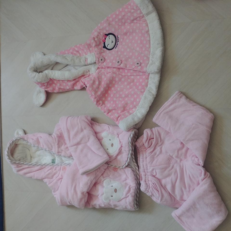 80여아 겨울외투 일괄