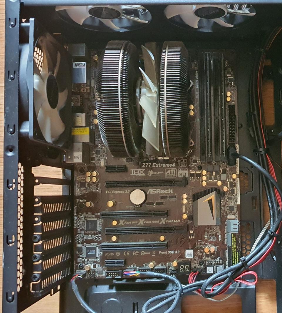 i5 3570k, Z77 Extreme4, DDR3 16G(8×2)