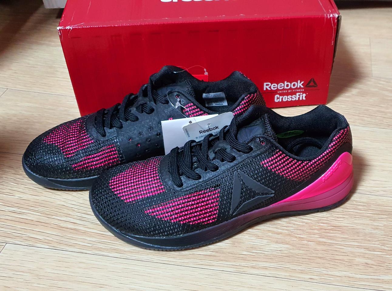 리복 여성용 크로스핏 운동화 240mm(새제품)