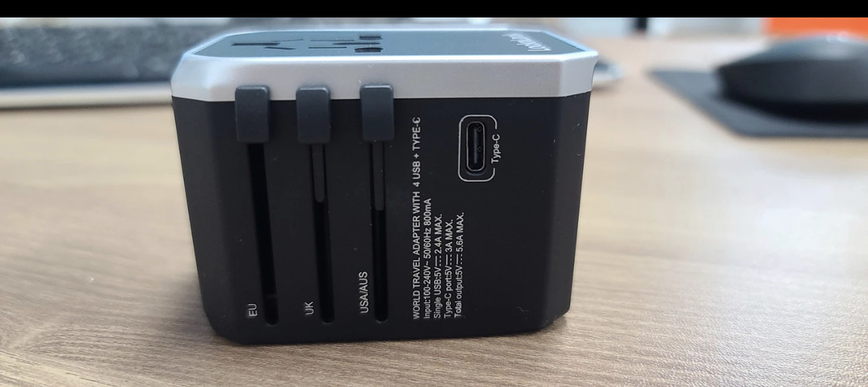 해외여행용 usb 멀티어탭터 5포트