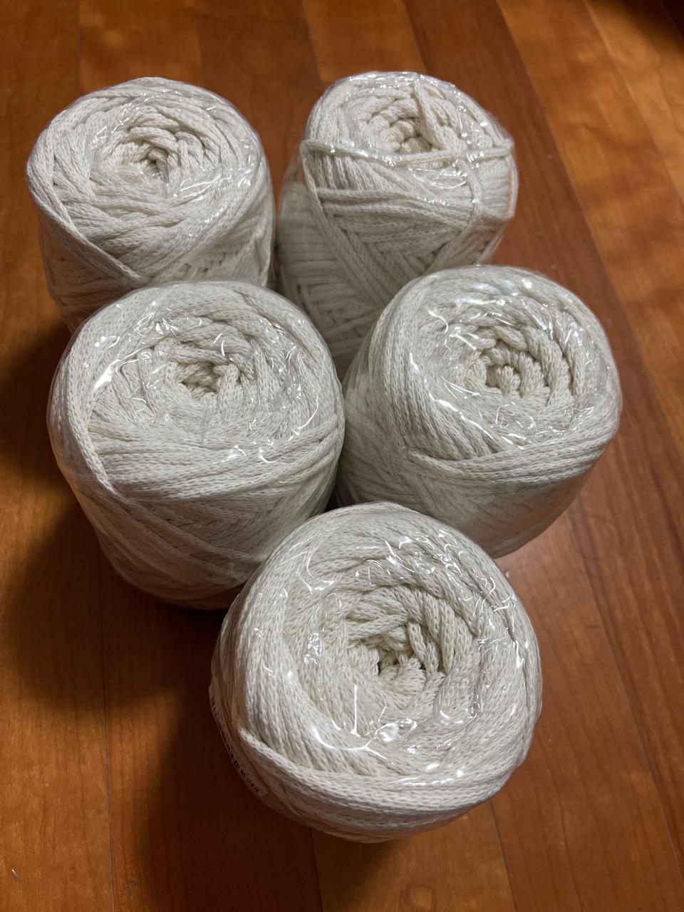 뜨개실 무지 코튼