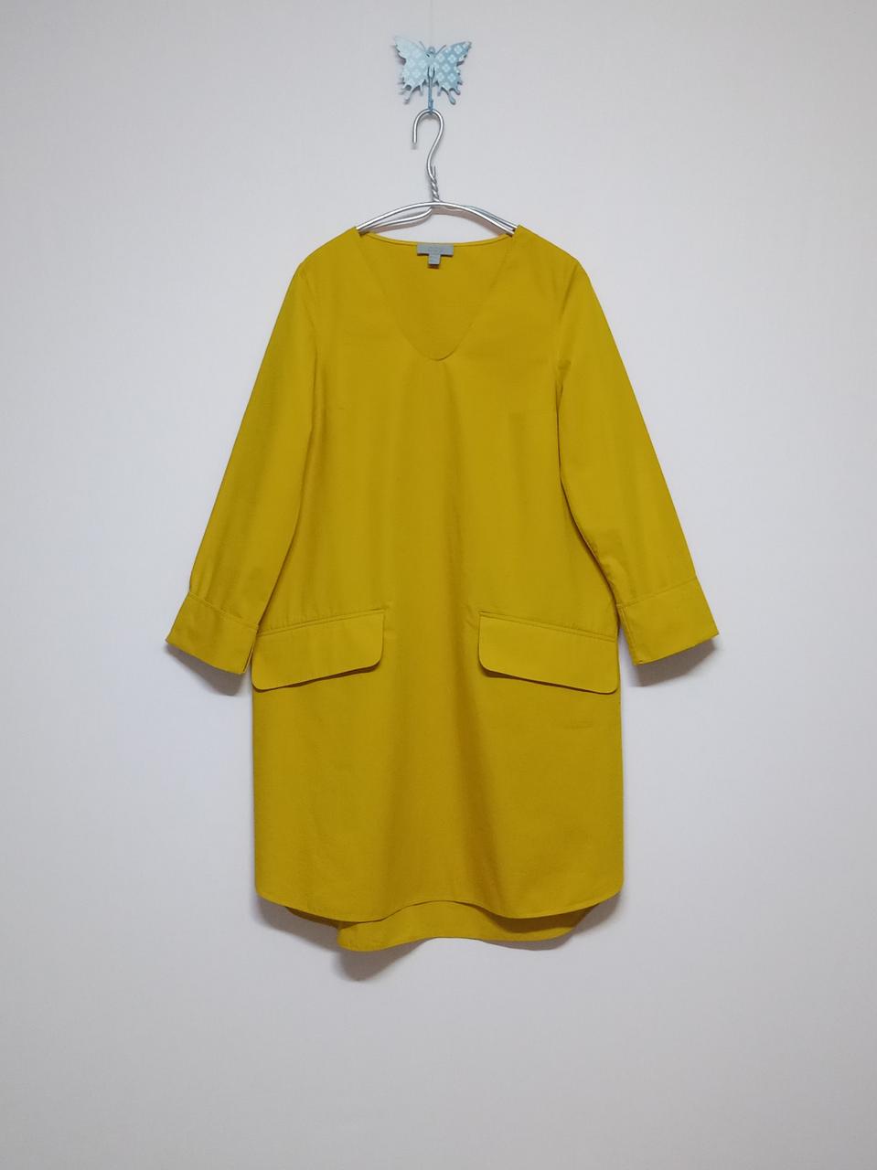 코스 COS 100%코튼 A라인 원피스