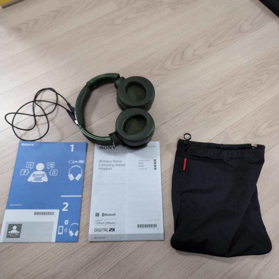 소니 MDR-XB950N1 헤드셋