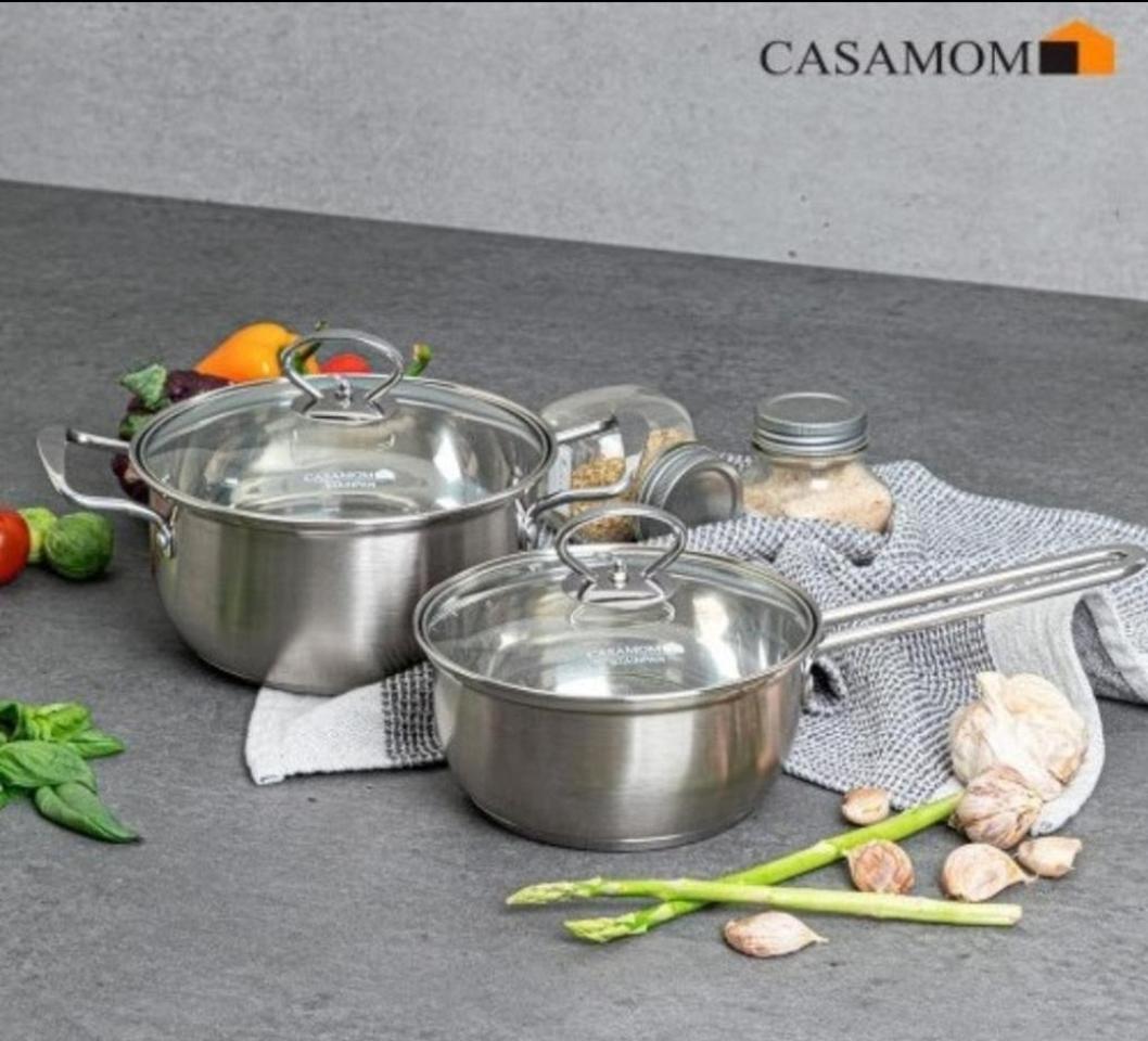 미개봉새거 까사맘 5중바닥 스탠냄비 2종세트 인덕션가능