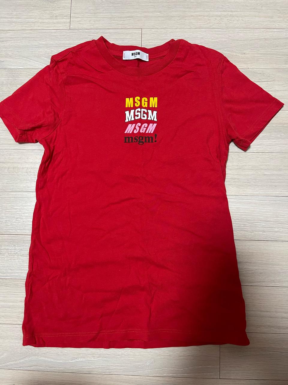 msgm키즈 반팔티 10y