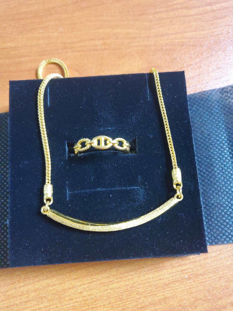 순금목걸이반지