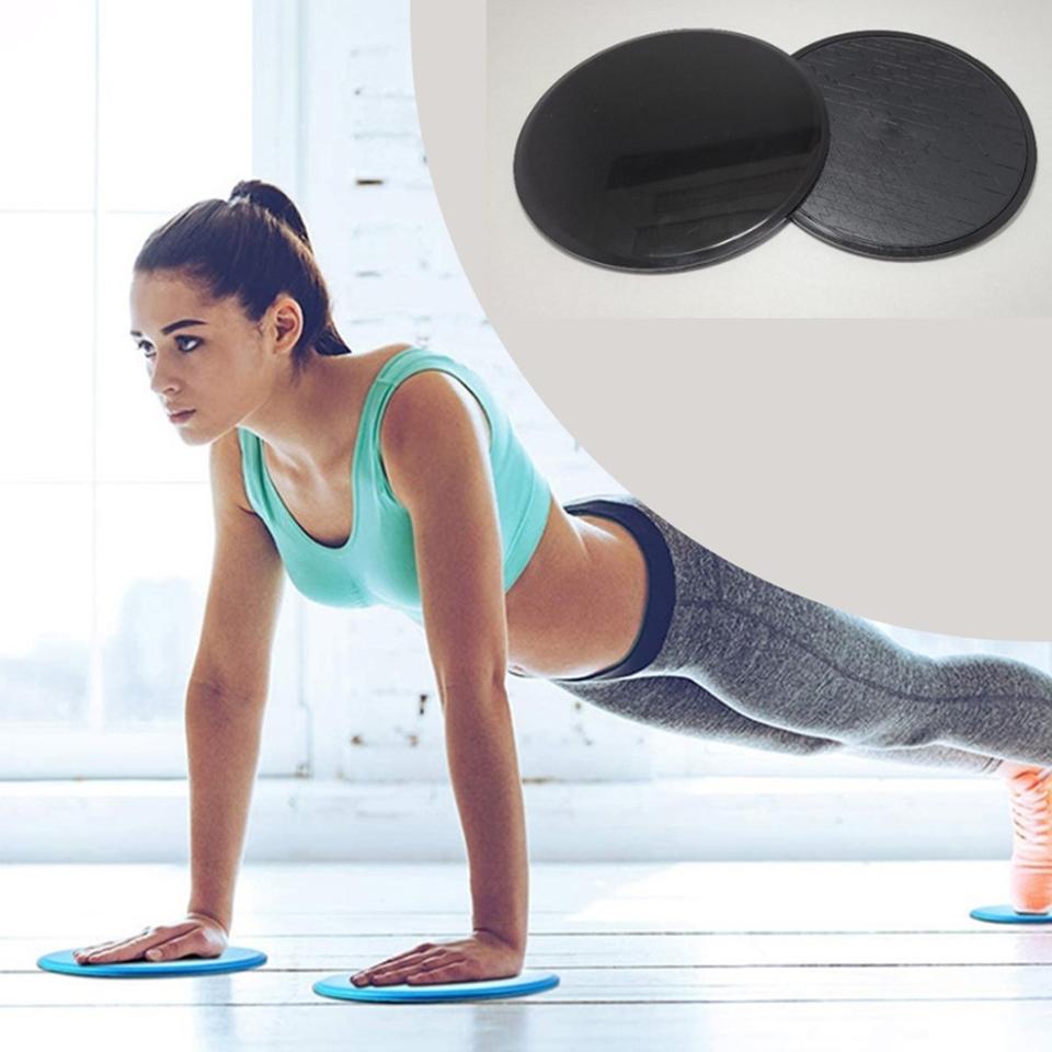 글라이딩디스크 코어운동 여자 남자 복근 복부 운동 아랫배 뱃살 2pc
