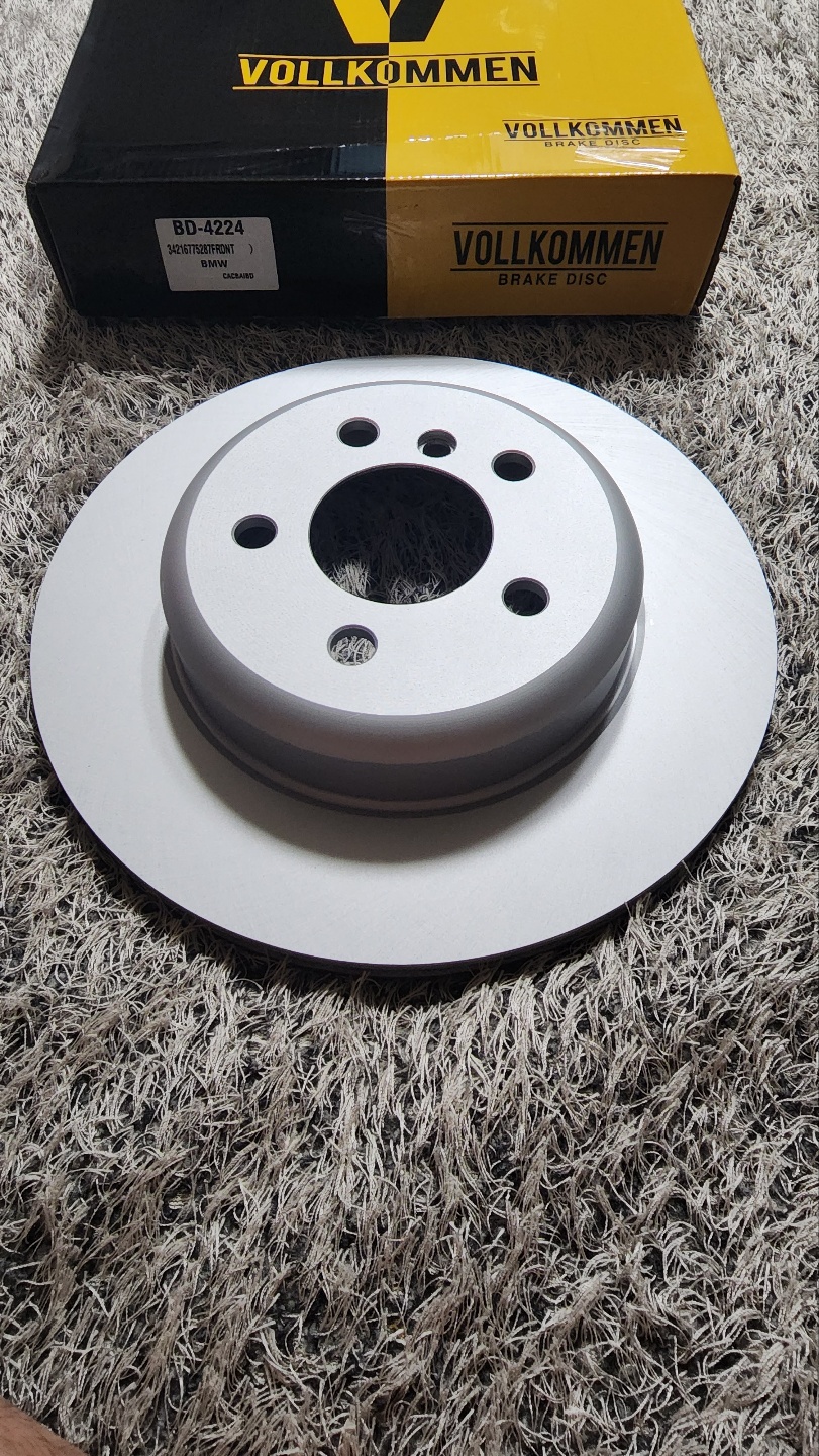 BMW 리어디스크 5시리즈 34216775287 독일산 디스크