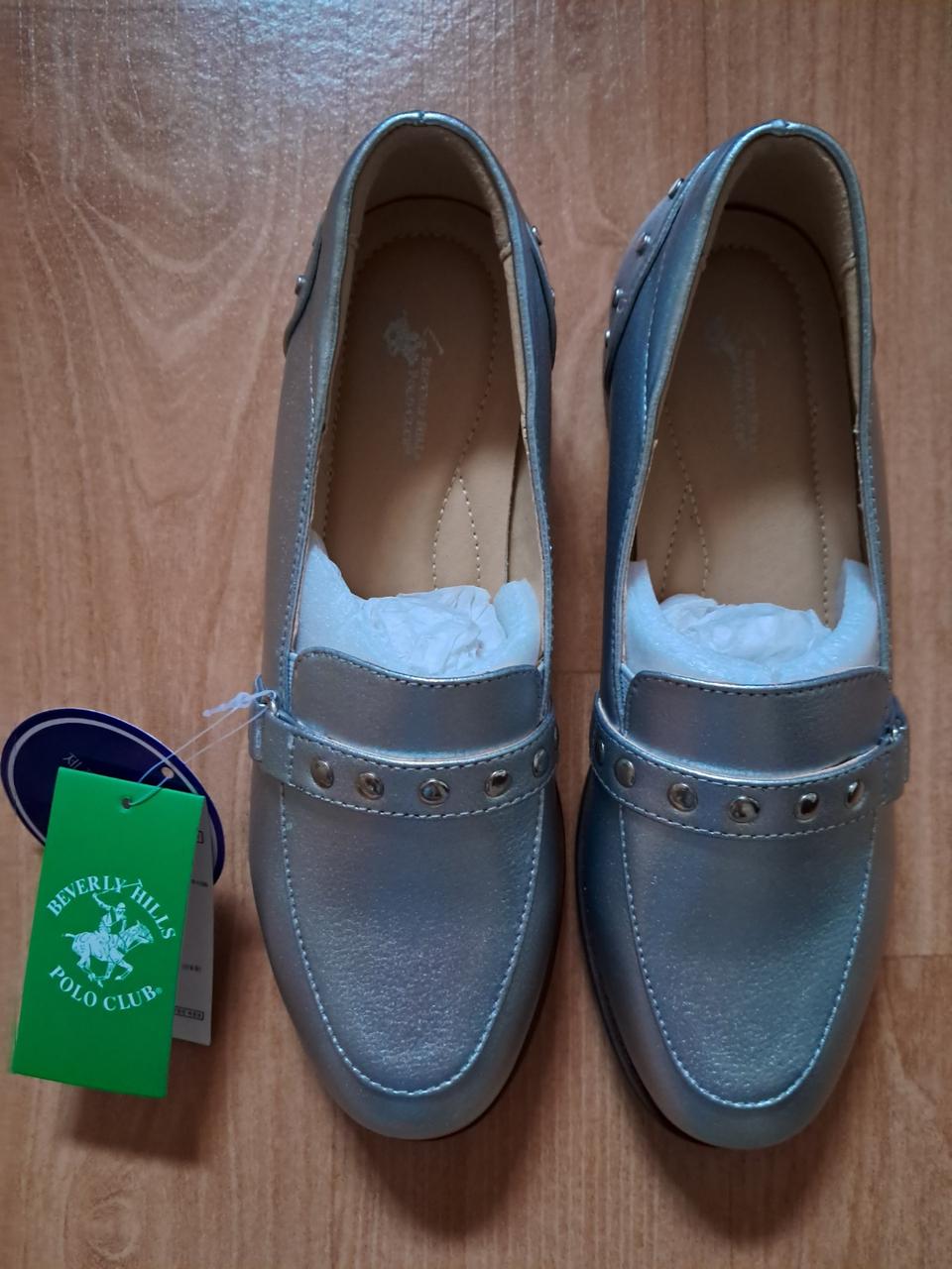 버버리힐즈폴로클럽 소가죽로퍼230