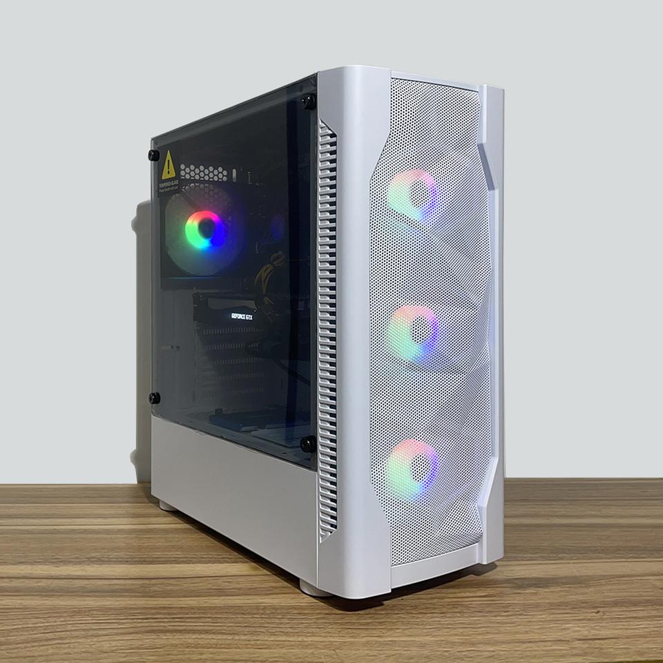 게이밍컴퓨터 i5-10400F GTX1080 16GB 최신게임 신품케이스