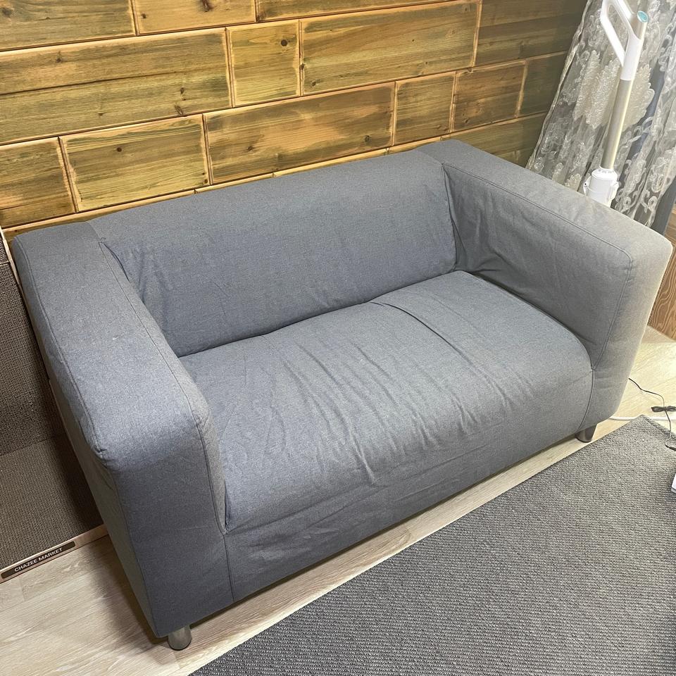 이케아 2인용 그레이 쇼파