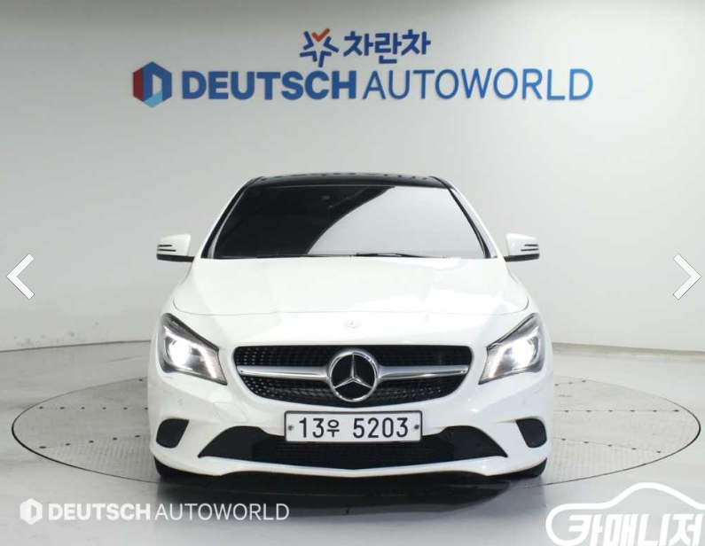 벤츠 CLA클래스 CLA200 CDI 중고차 팝니다