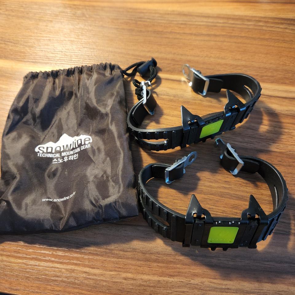 스노우라인 원터치 원밴드 4발 아이젠