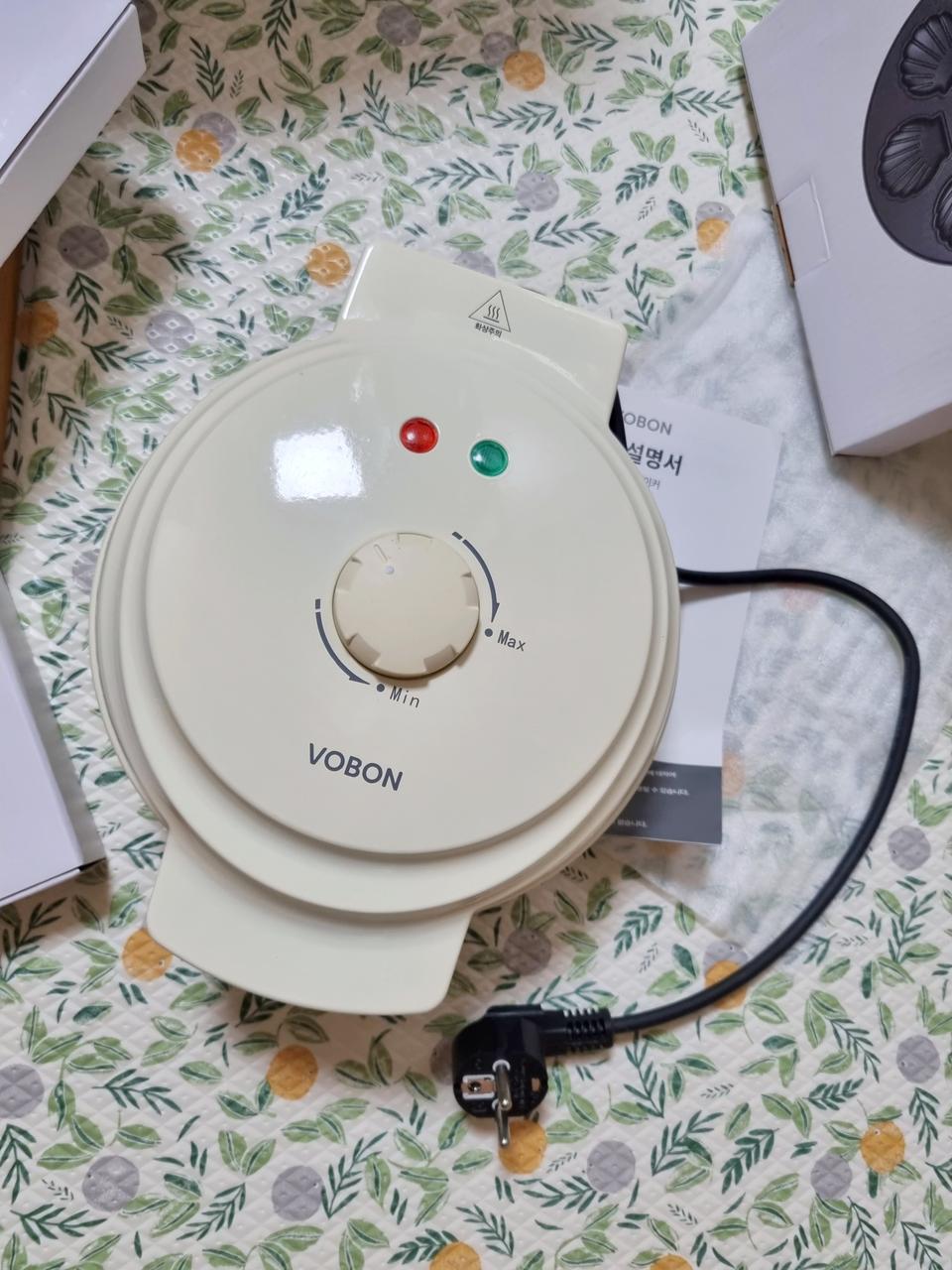 VOBON 보본 딜라이트 크로플 와플메이커